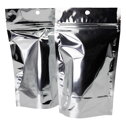 5 x 8.5 + 3"BG 3mil, Stand Up Pouch /metalized
