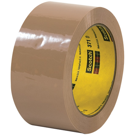 2" x 55 yds. Tan (6 Pack) Scotch<span class='rtm'>®</span> Box Sealing Tape 371